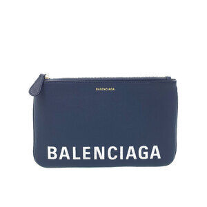 Balenciaga Ville Pouch Clutch Bag